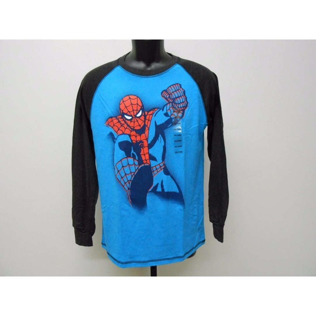 MARVEL COMICS THE AMAZING SPIDERMAN YOUTH 2XLARGE 2XL SIZE 18 T-SHIRT 67RJ Image 1