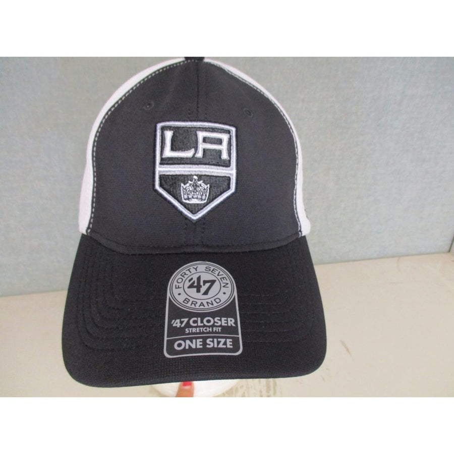 Los Angeles Kings Mens Size OSFA 47 Brand Stretch Fit Cap Hat 30 Image 1