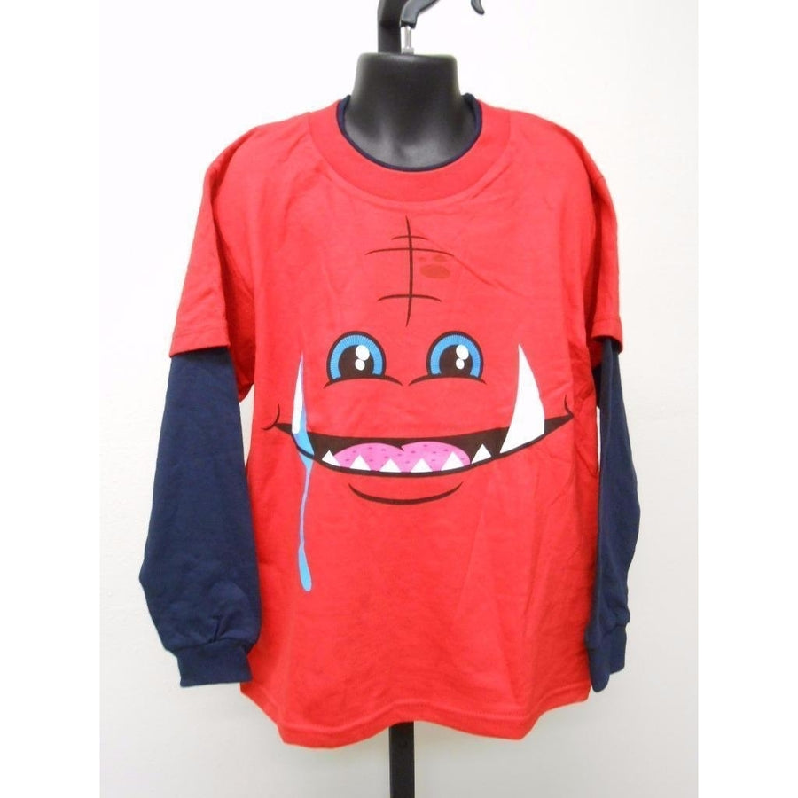 HUNGRY MONSTER FACE YOUTH SIZE 4/5 T-SHIRT by FIRST WAVE Image 1