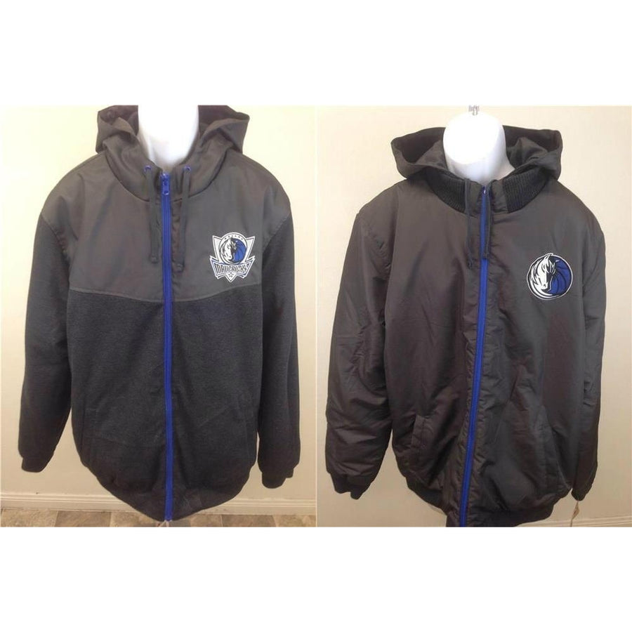 Dallas Mavericks Mens 3XL 3XLARGE Reversible Heavy Weight Coat Image 1