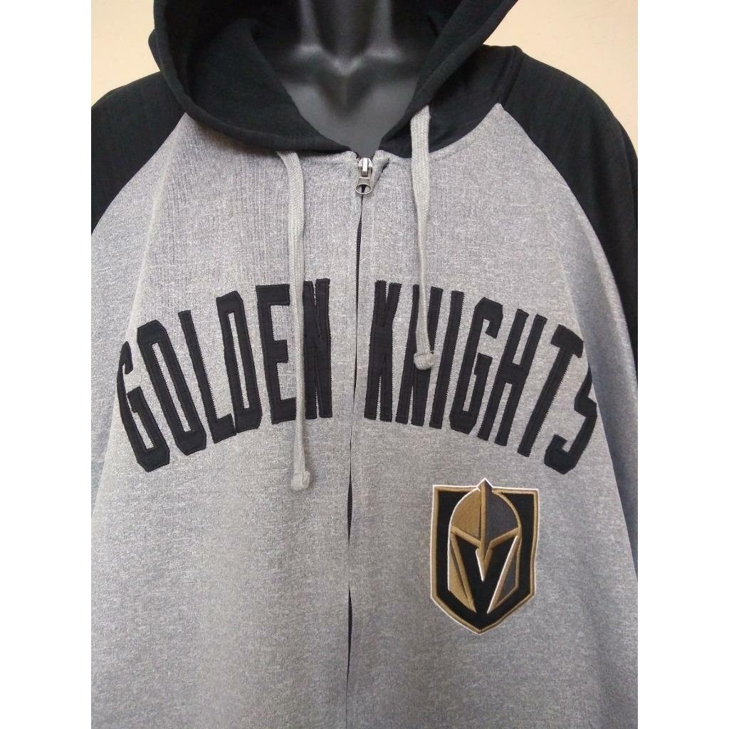 Las Vegas Golden Knights Mens Size 5XL Gray G-III Full Zip Jacket Image 2