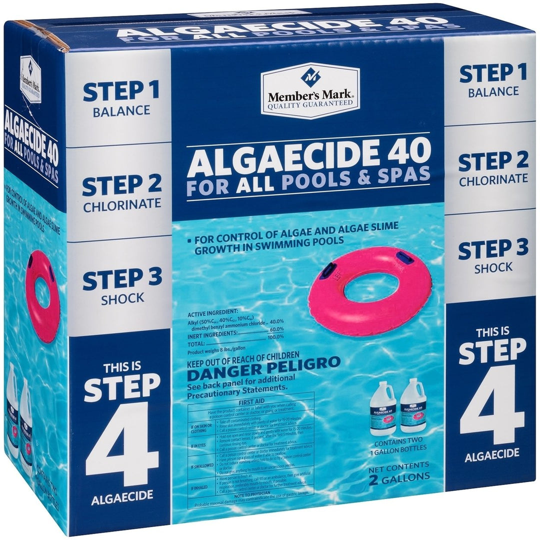 Members Mark Algaecide 40 1 Gallon (Pack of 2) Image 1