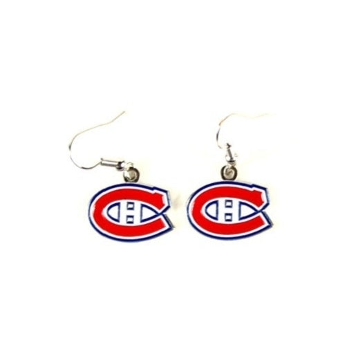 Montreal Canadiens NHL Sophie Style Dangle Earrings Image 1