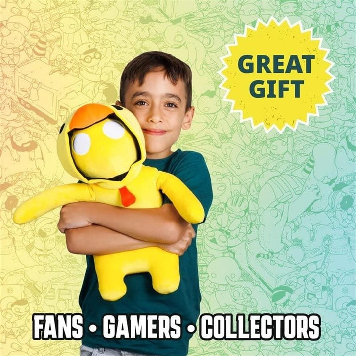 Gang Beasts Plush Green Dragon Yellow Chicken Bundle 16 Inch PMI International Image 3