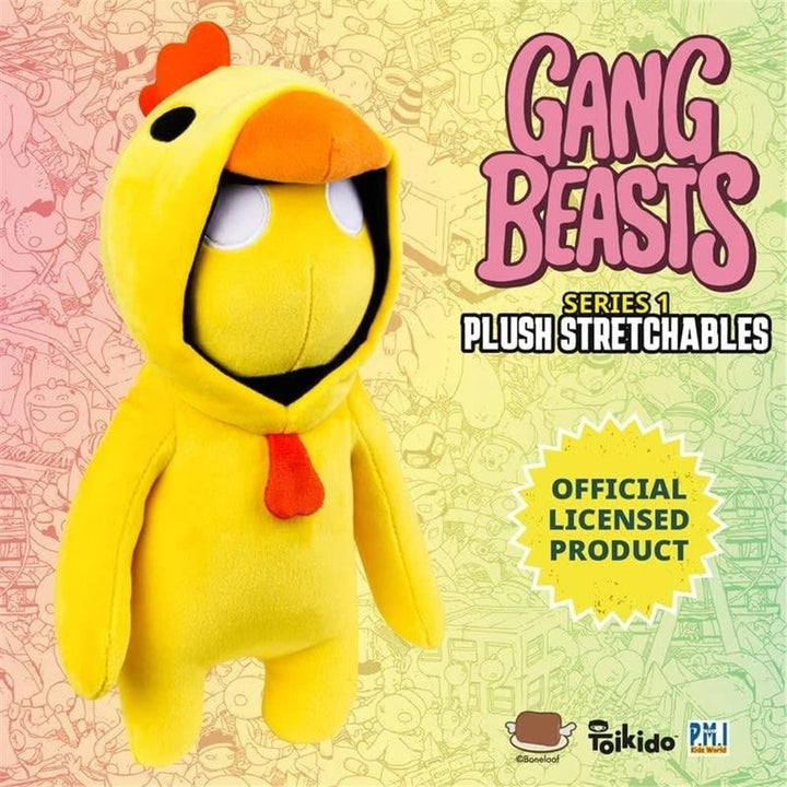 Gang Beasts Plush Green Dragon Yellow Chicken Bundle 16 Inch PMI International Image 4