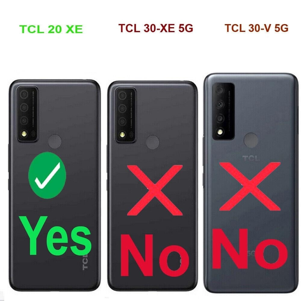 Phone Case for TCL 20 XE / Boost 20XE Case Shock Absorbing Cover Image 2