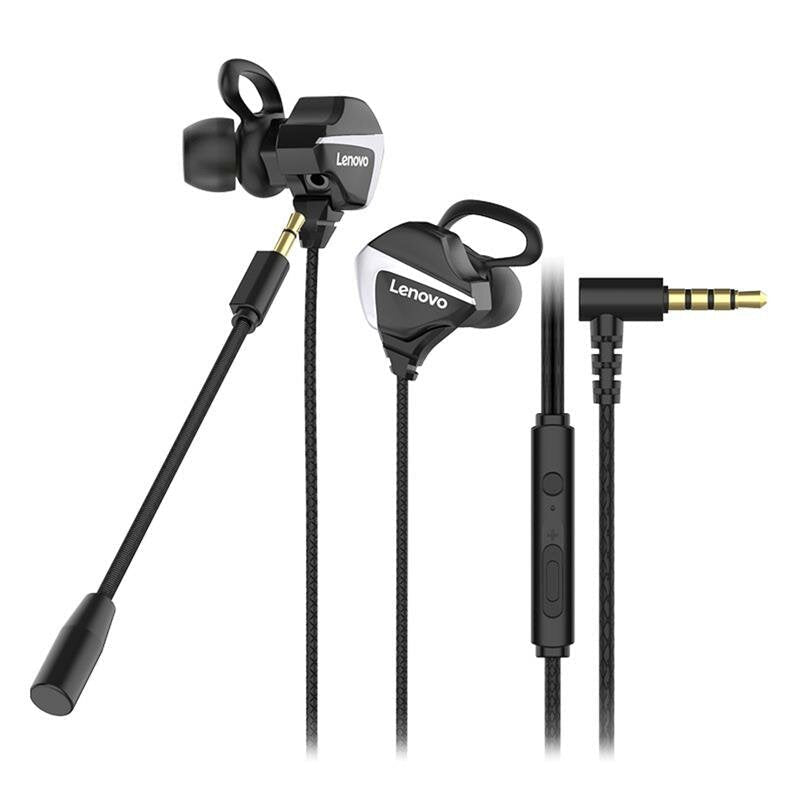 Earbuds 3.5mm In Ear Wired Game Headset Subwoofer Driven Microphone Headset For Smart Phones Image 1