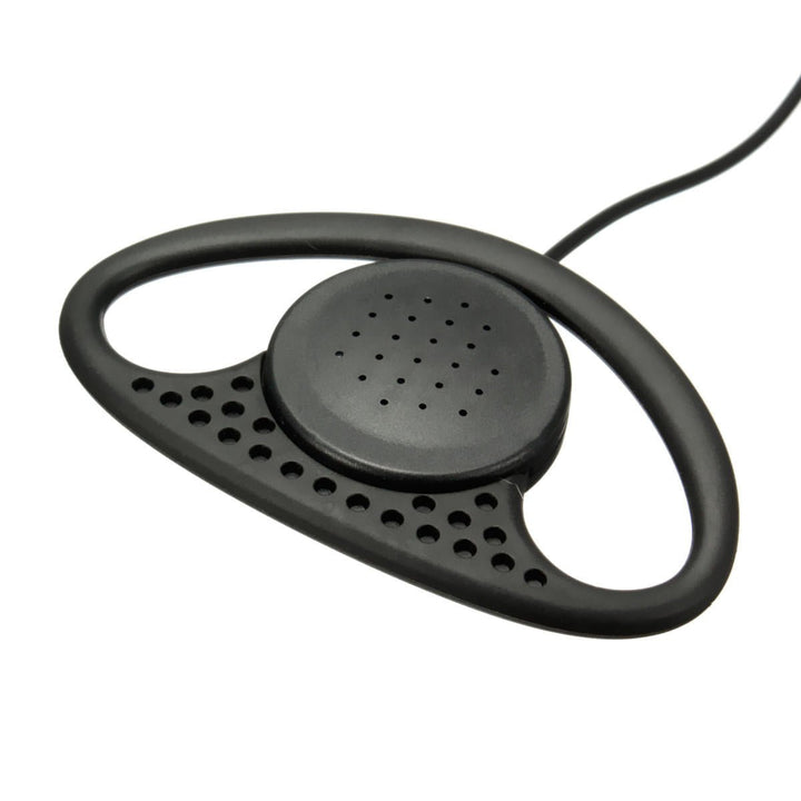 D Shape Earphone Earpiece Headset Mic for Kenwood Walkie Talkie Hand-held Radio Image 4