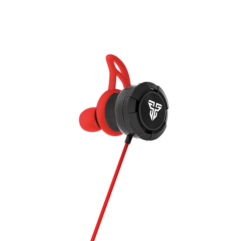 L-Type 3.5mm Plug with Dual Microphone Wired Control Gaming Earphone For E-Sport PC Computer Image 2