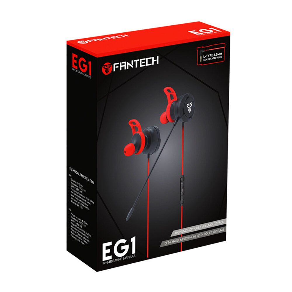 L-Type 3.5mm Plug with Dual Microphone Wired Control Gaming Earphone For E-Sport PC Computer Image 6