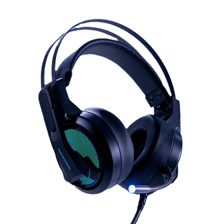 Gaming Headphone USB Wired 7.1 Virtual Stereo RGB Headset Headphone with Microphone for Laptop Computer PC Gamer Image 1