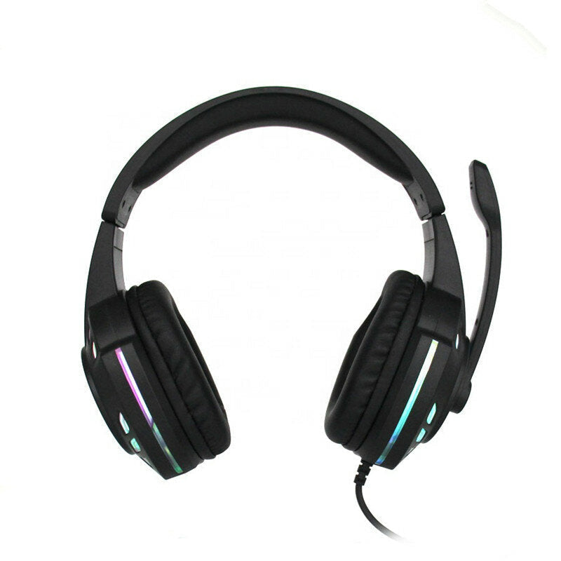 Gaming Headphones Super Stereo Wired Headset Bass Earphone with Mic Noise Cancelling for Lapop Image 3