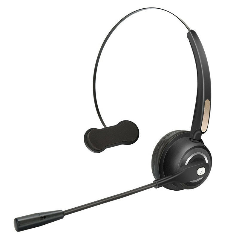 Head-mounted CLASS 2 bluetooth Noise Reduction Earphone Handsfree Music Monaural Headphone for Computer Tablet PC Laptop Image 1