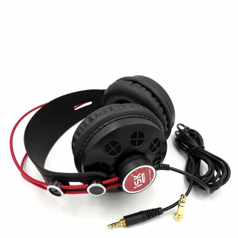Headphone Dynamic Stereo Monitoring Earphone DJ hifi Audio Headset for PC Computer Laptop Image 3