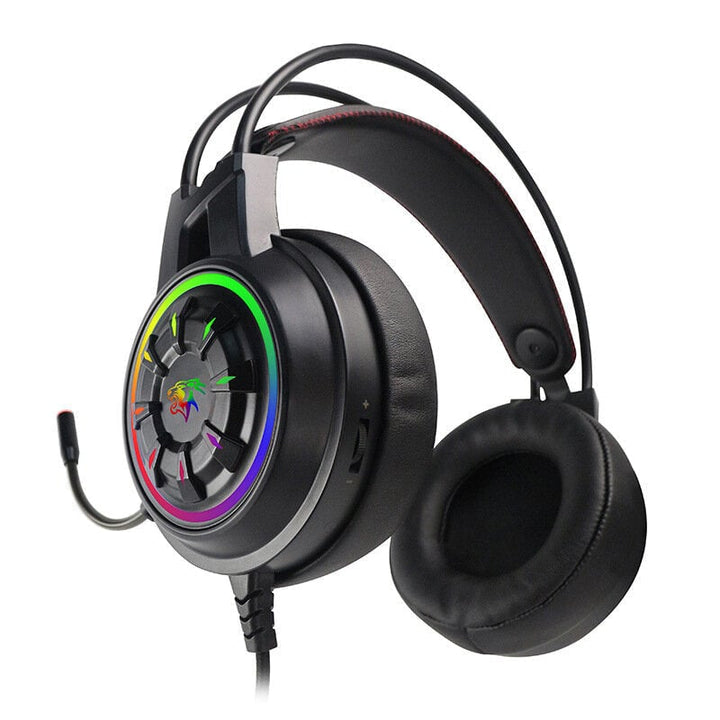 Gaming Headset RGB 7.1 USB Surround Sound Stereo 3.5MM Headphones Gaming Headset Image 1