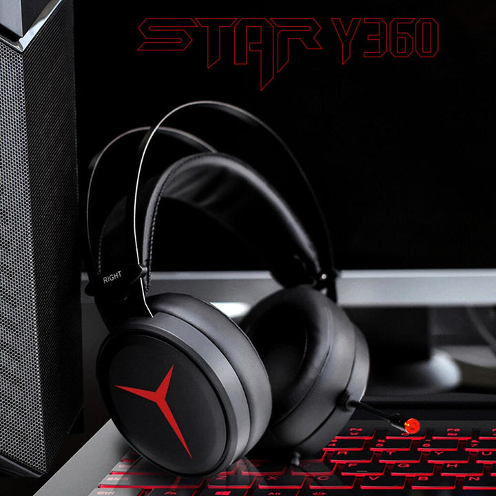 Gaming Headset Wired Professional 7.1 Surround Sound 50mm Drive Unit Over Ear Headphone with Mic USB Interface Strong Image 4