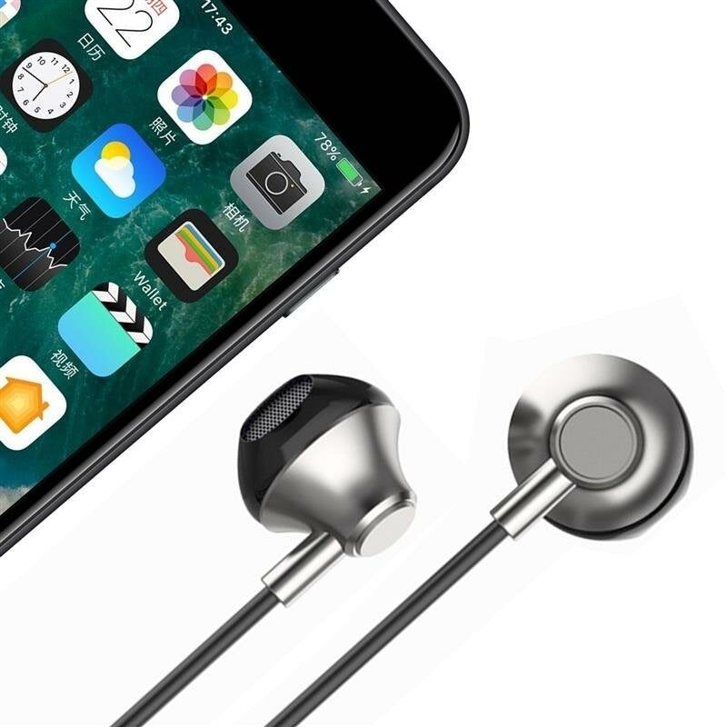 In-ear 3.5mm Wired Earphone Headphones Sound Heavy Bas Stereo Earphone with Mic Image 4