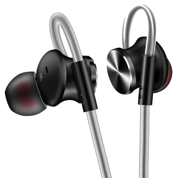 In-ear Sport Magnetic Adsorption Wired Bass Earphone Headphone With Mic Image 1