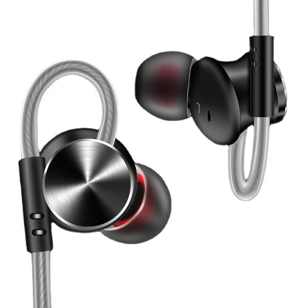 In-ear Sport Magnetic Adsorption Wired Bass Earphone Headphone With Mic Image 2