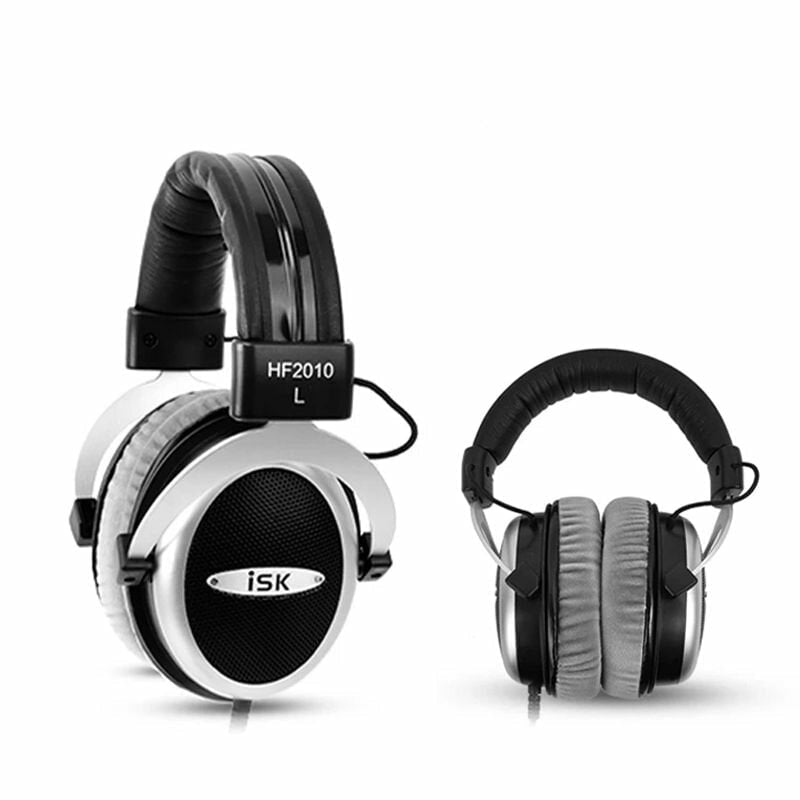 Monitor Headphones HiFi Stereo Earphone Studio Recording Audio Headset Noise Canceling Headphones Image 2