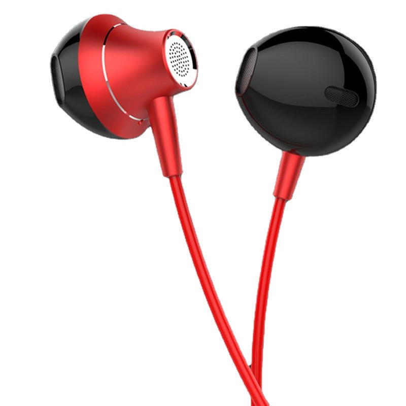 Portable Metal Wired Earphone 3.5mm Super Bass In-ear Noise Cancelling Sport Earbuds With Mic Image 3
