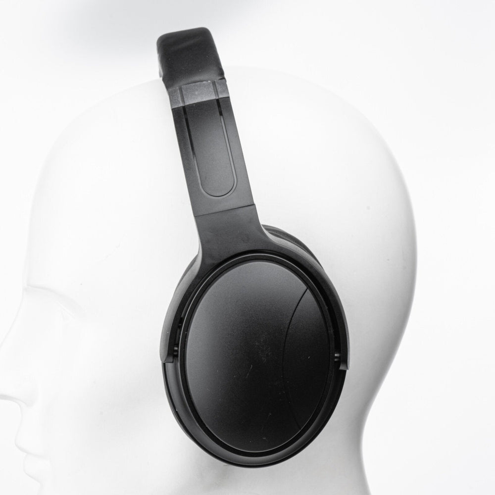 Stereo Wireless bluetooth Headphone Headset Foldable Earphone with MicBlack Image 2