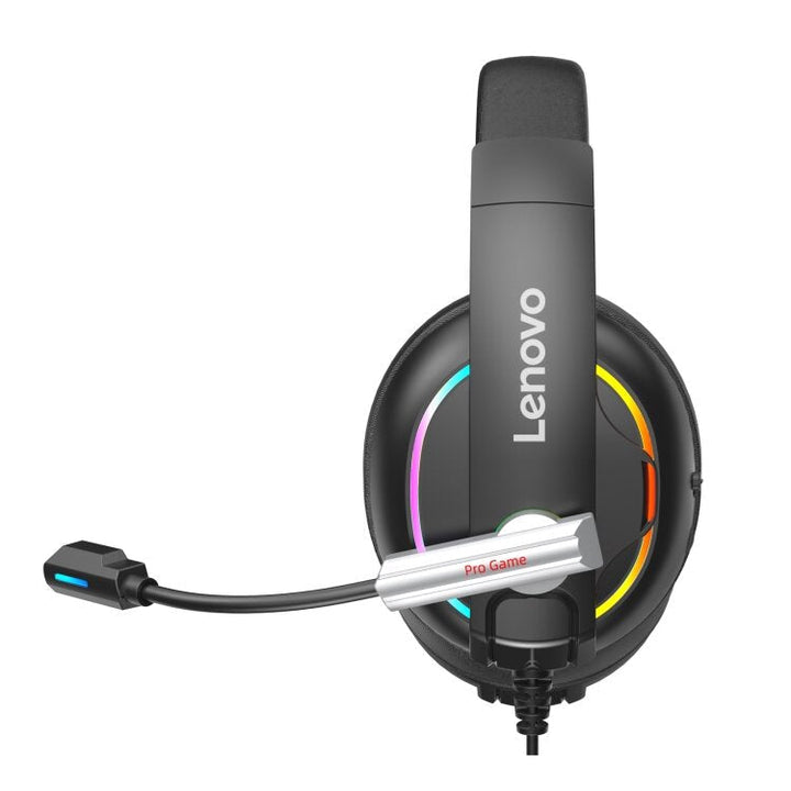 Wired Gaming Headphone 50mm Driver HIFI Surround Sound RGB Colorful Light Music Headsets with Microphone Image 9