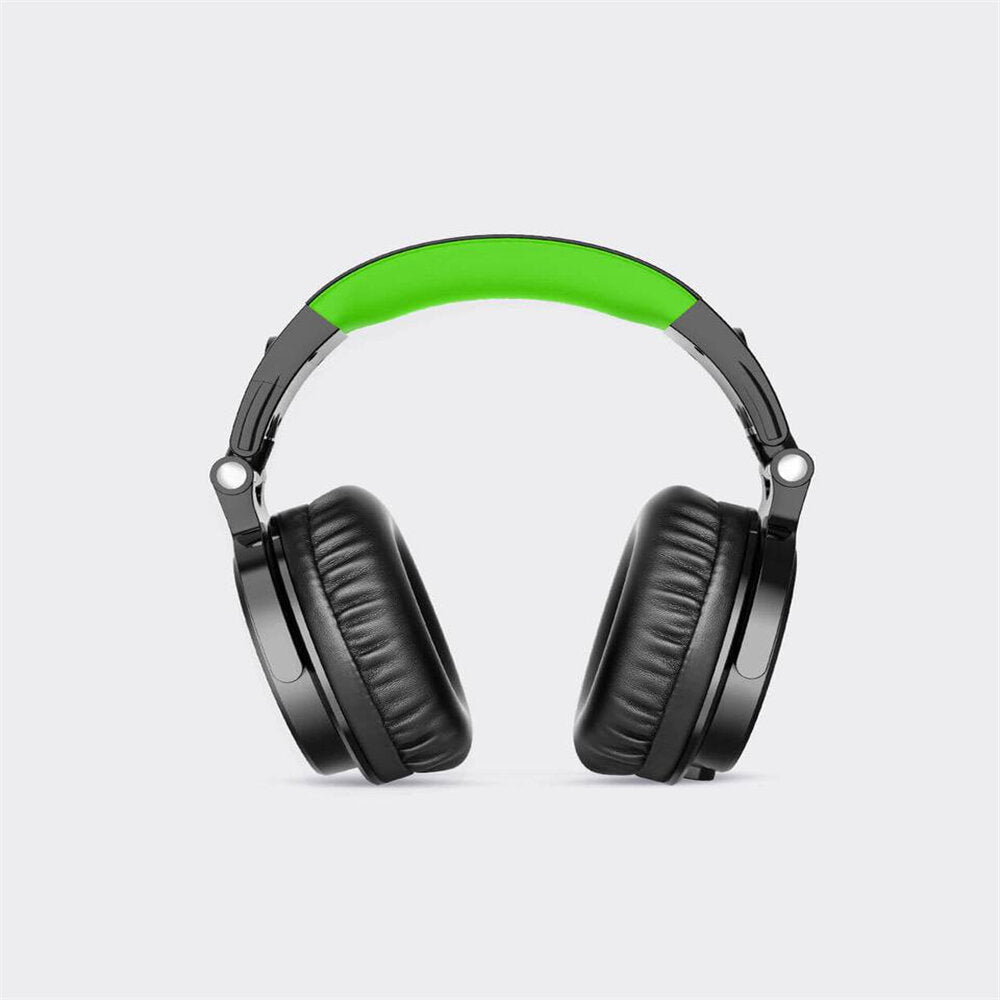 Wired Headphones Stereo 50MM Drivers Noise Reduction Over-Ear Earphone 3.5MM,6.35MM Foldable Studio DJ Gaming Headset Image 9