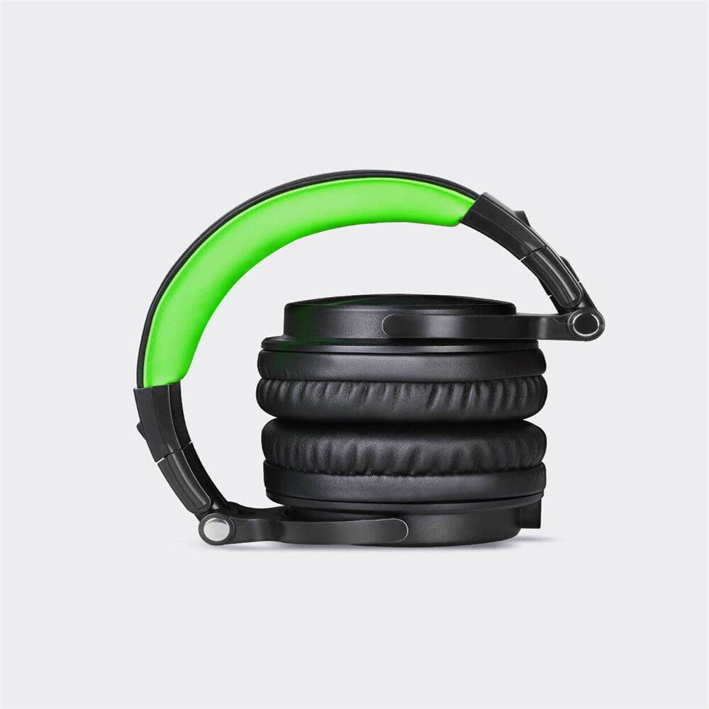 Wired Headphones Stereo 50MM Drivers Noise Reduction Over-Ear Earphone 3.5MM,6.35MM Foldable Studio DJ Gaming Headset Image 10