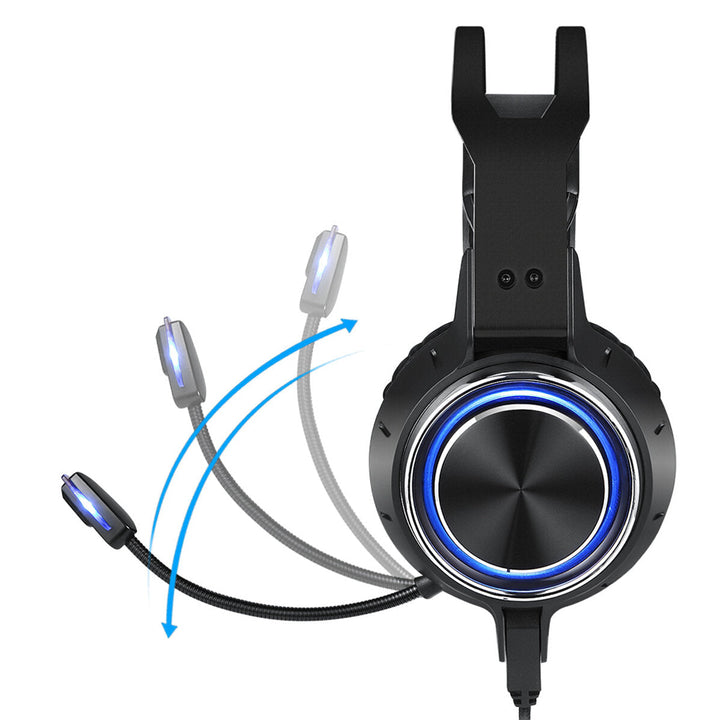Wired Stereo Bass Surround Noise Reduction Gaming Headset with Mic for PS4  for Xbox One PC Image 8