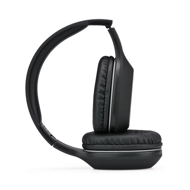 Wireless bluetooth Headset Noise Reduction HD Call HiFi Stereo Foldable AUX Head-mounted Headphone Image 2