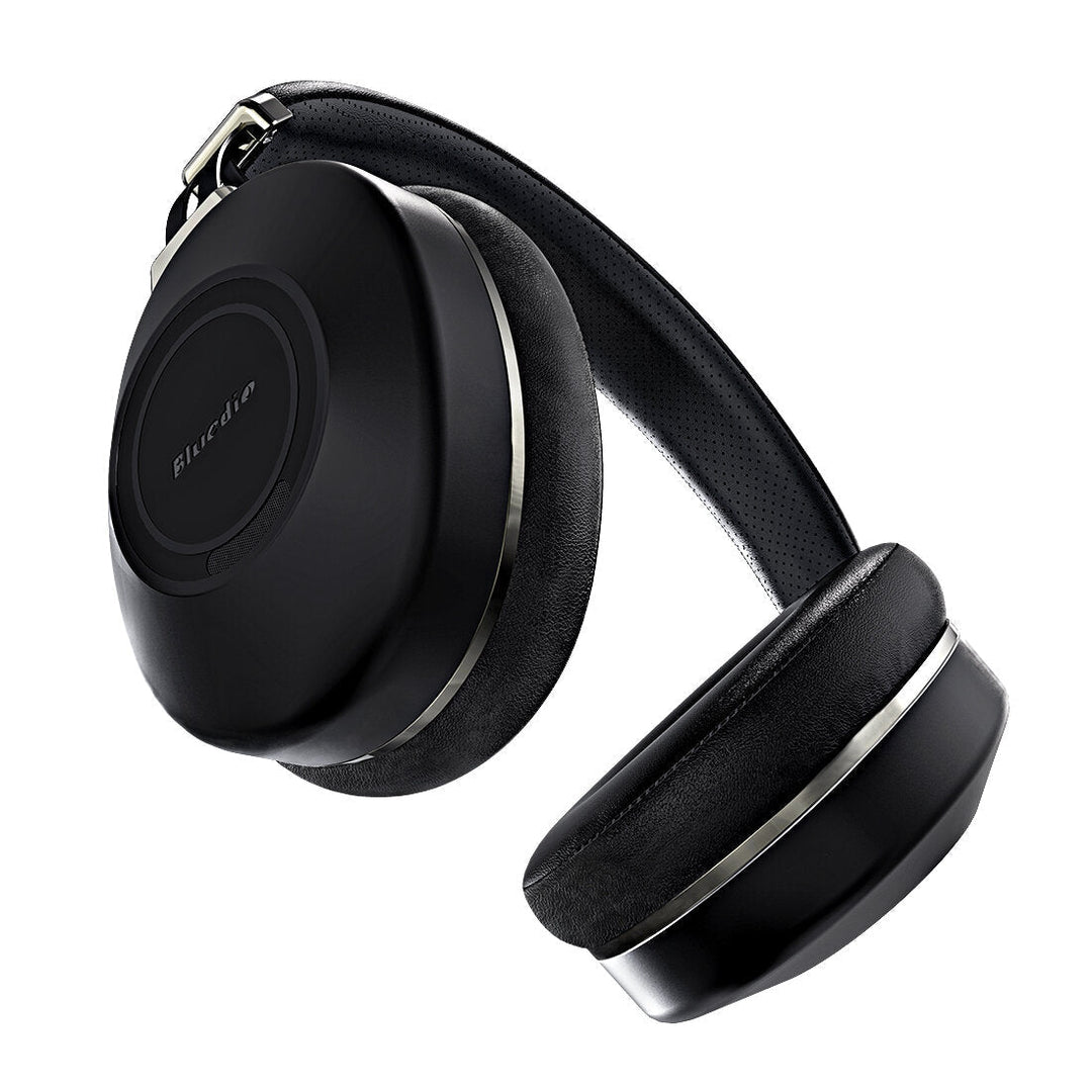 Wireless bluetooth Headset ANC Active Noise Cancelling HiFi Stereo Touch Control TF Card 3.5mm AUX Gaming Headphone with Image 3