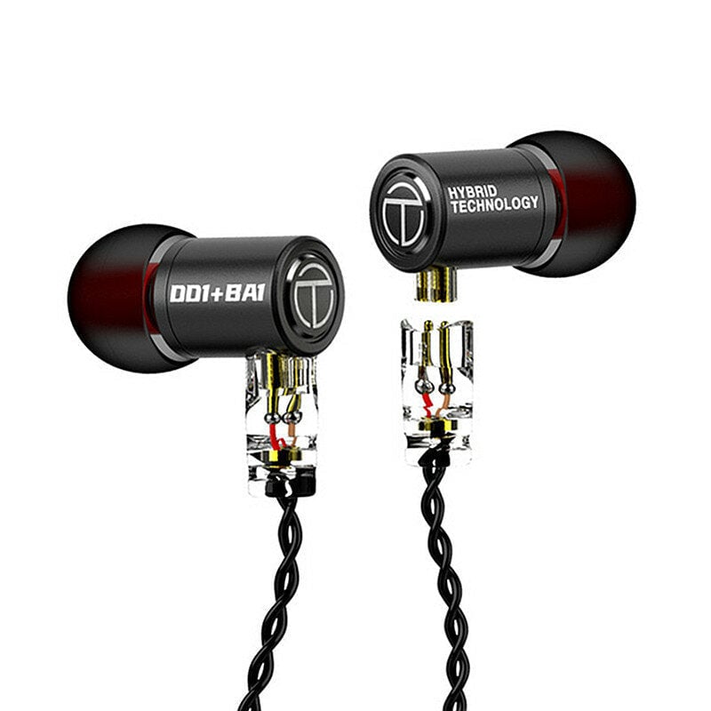Dynamic Driver In Ear Earphone Metal Sport Headset With QDC 3.5MM Cable for Mobile Phone PC Computer Image 1