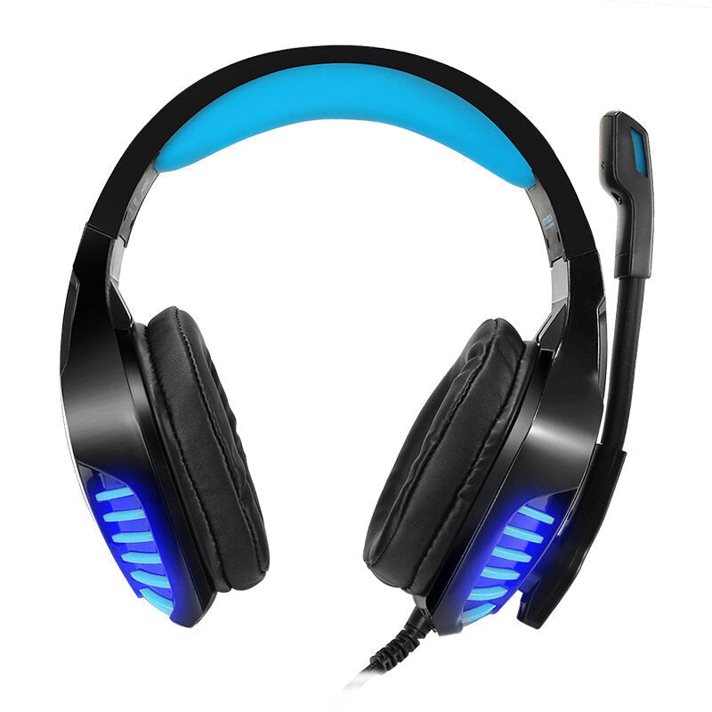 Gaming Headphones with Mic Stereo Deep Bass Headphone for PC Computer Gamer Laptop Wired Headset Image 4