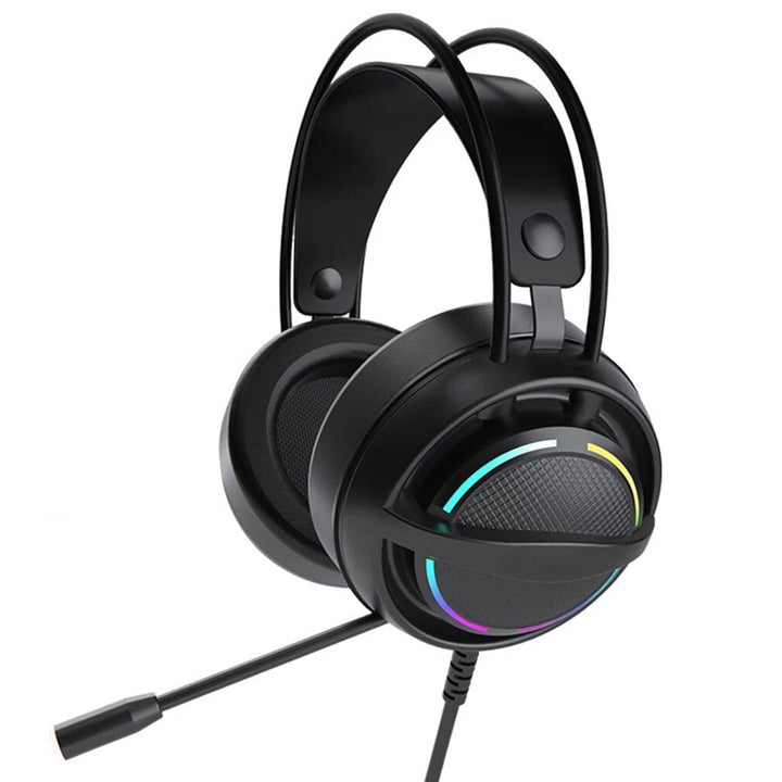 Gaming Headset 7.1 Surround Sound E-sports Wired Over Ear Stereo Headphones with Microphone For PS4 Computer Game PC Image 6