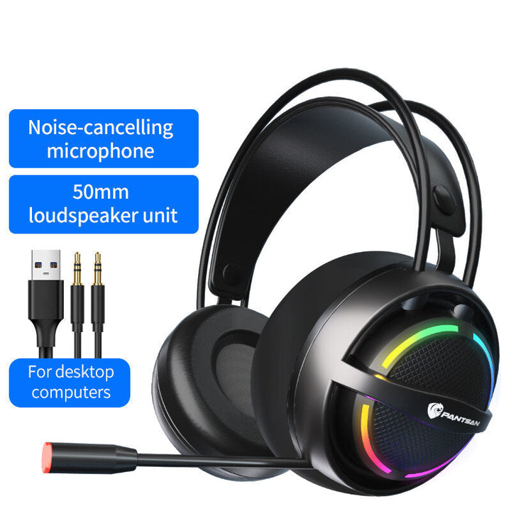 Gaming Headset 7.1 Surround Sound E-sports Wired Over Ear Stereo Headphones with Microphone For PS4 Computer Game PC Image 8