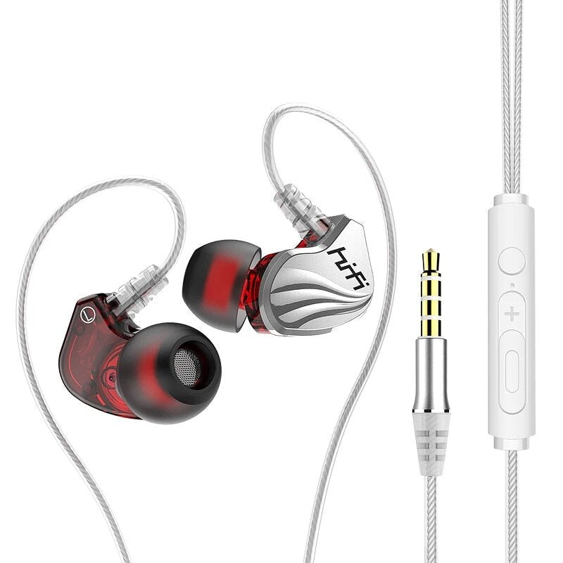 Surround Bass Wire Headphones IPX5 Waterproof Sweatproof Sport Headset Comfort Beat Drums In Ear Earphones Image 4