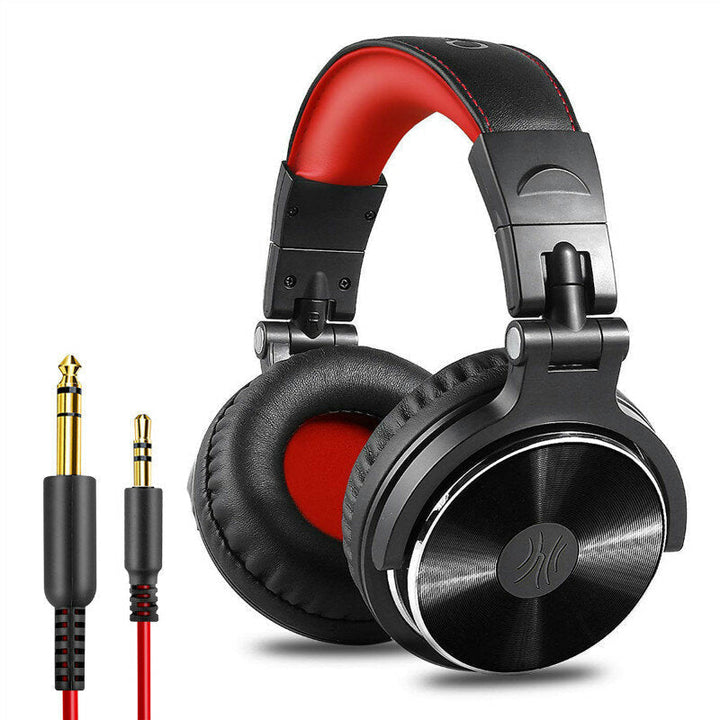 Headphones Gaming Headset Wired Professional Studio Pro DJ Headphones Over Ear HiFi Monitor Headset With Mic Image 1