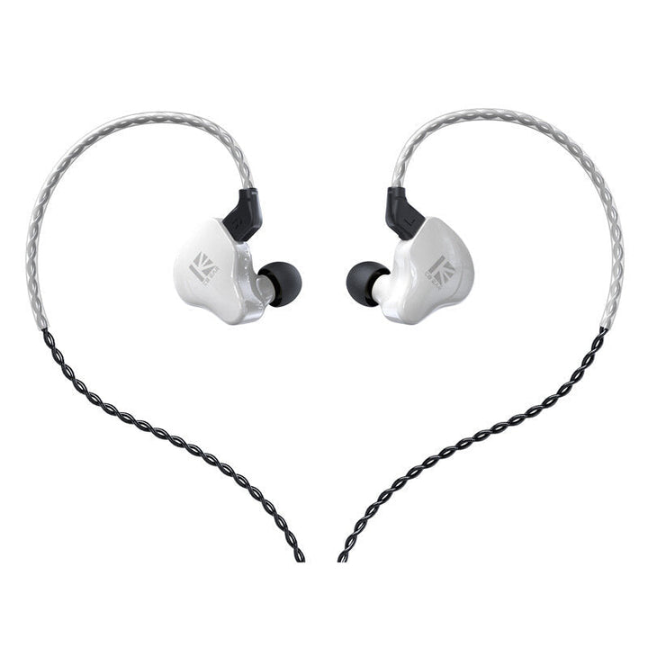 Dual Magnectic Circuit Dynamic In Ear Earphone Running Sport HIFI Wired Headphones With Mic Earbuds Kbear KS2 KB06 Image 3