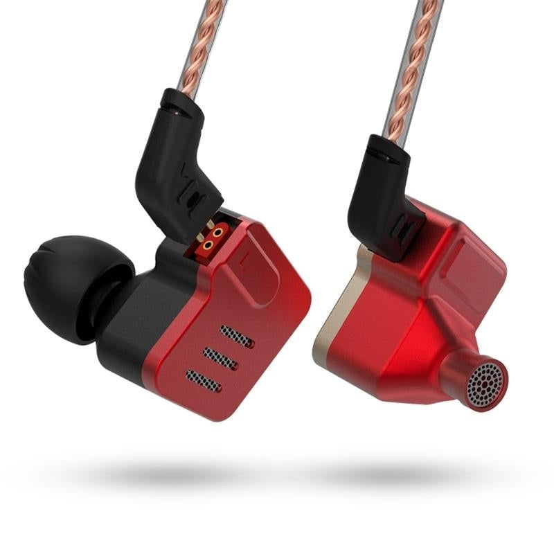 Earphone 5BA Balanced Armature Driver 3.5mm In-ear Monitor Bass Headphone Image 1