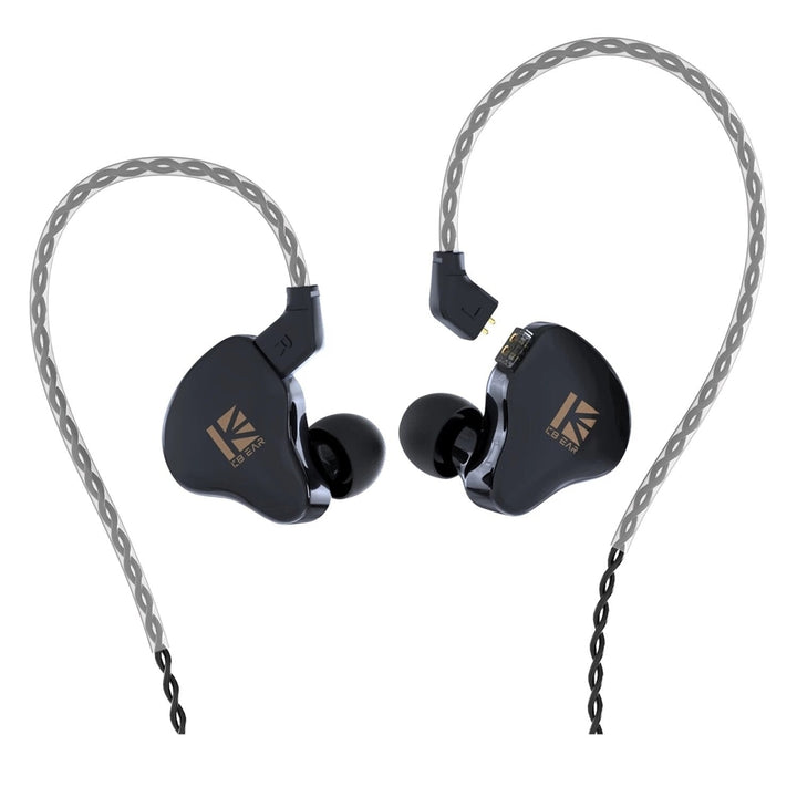 Dual Magnectic Circuit Dynamic In Ear Earphone Running Sport HIFI Wired Headphones With Mic Earbuds Kbear KS2 KB06 Image 11