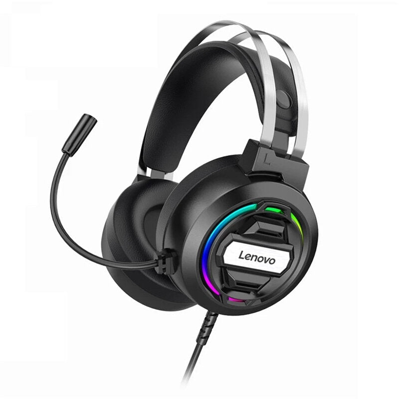 Gaming Headset Over-ear 3.5mm USB 7.1 Surround Sound Deep Bass Stereo Game Headphones with Mic for PC Laptop Gamer Image 1