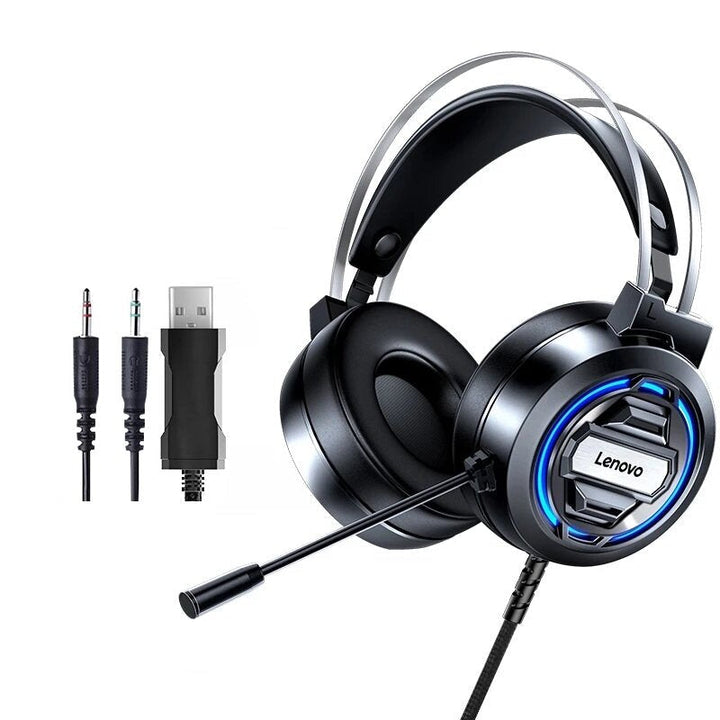 Gaming Headset Over-ear 3.5mm USB 7.1 Surround Sound Deep Bass Stereo Game Headphones with Mic for PC Laptop Gamer Image 4