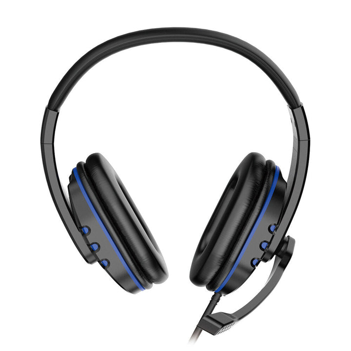 Gaming Headphones 40mm Drivers Surround Sound Bass 3.5mm Head-Mounted Wired Headset with Mic for Gamer Image 3