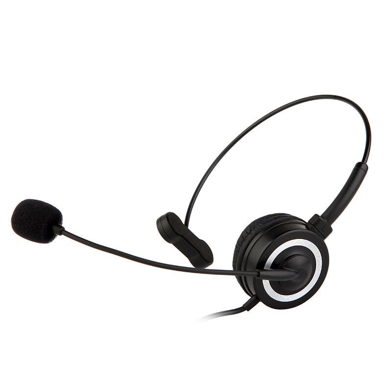 Call Center 3.5mm,USB Headset Telephone Headphone with Microphone Business Wired Headphones for Computer Laptop PC Image 4