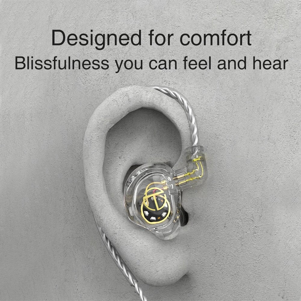 HIFI Bass Earbuds In Ear Earphones Monitor Headphones Sport Noise Cancelling Headset for MT1 ST1 CA2 TA1 EDX Image 4