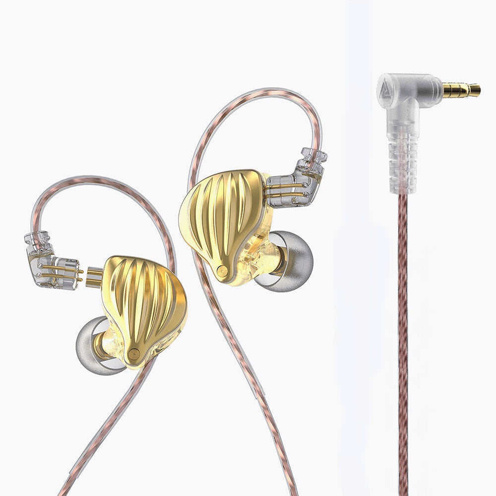 Dynamic In-Ear Earphones Monitor Metal Wired Earphone ENC Noise Cancelling Sport Music Headphones with Detachable Cable Image 7