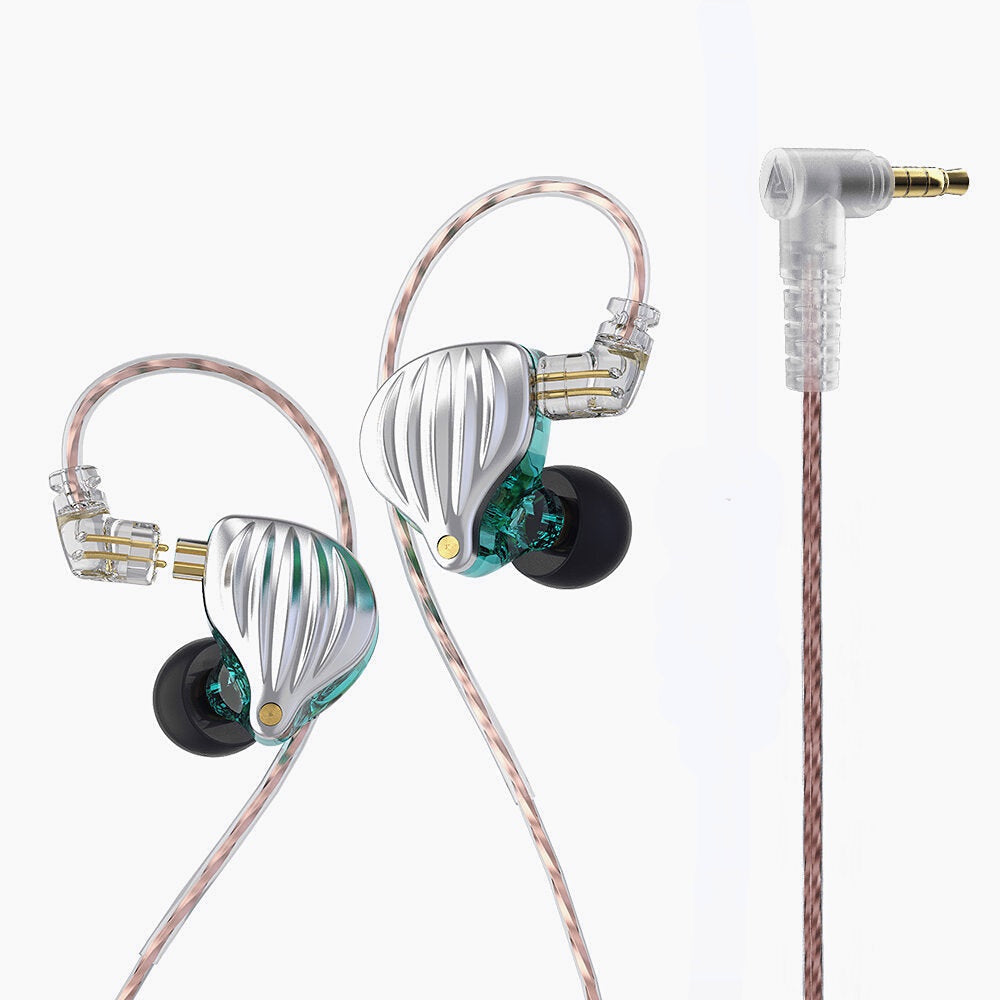 Dynamic In-Ear Earphones Monitor Metal Wired Earphone ENC Noise Cancelling Sport Music Headphones with Detachable Cable Image 8