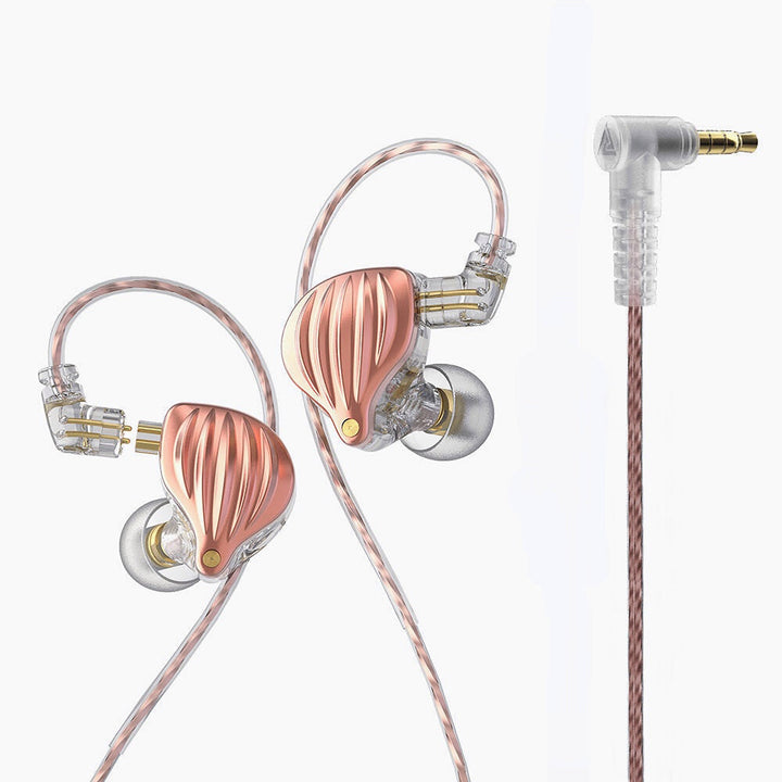 Dynamic In-Ear Earphones Monitor Metal Wired Earphone ENC Noise Cancelling Sport Music Headphones with Detachable Cable Image 10