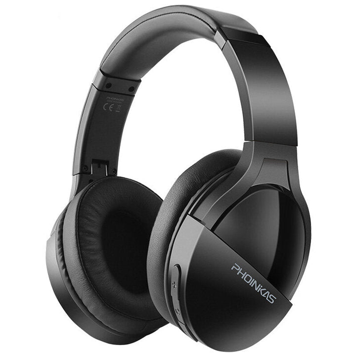 Gaming Headset Wireless bluetooth V5.0 Headphones 6D Surround Sound Noise Reduction AUX-In 40h Battery Life Foldable Image 1